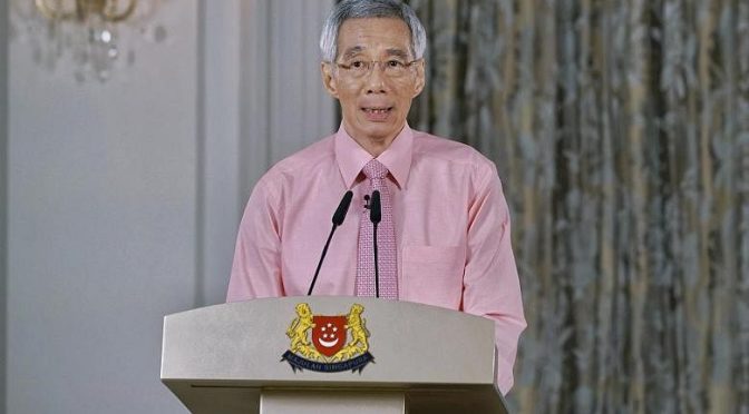 PM Lee akan berbicara kepada bangsa tentang situasi Covid-19 Singapura pada pukul 5 sore pada hari Senin