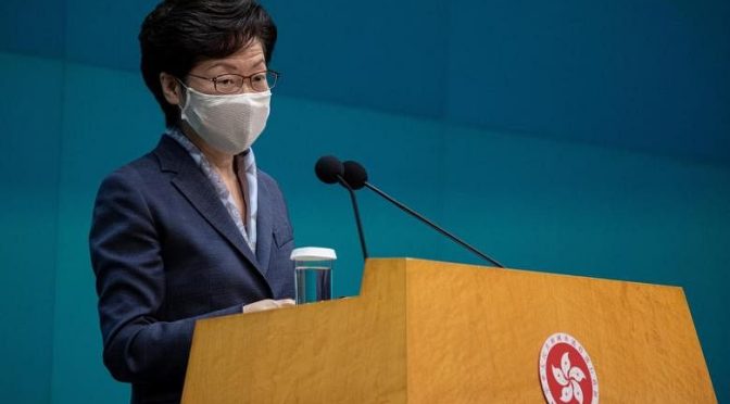 Pemimpin Hong Kong Carrie Lam mengatakan dia tidak akan memilih sendiri hakim untuk kasus-kasus keamanan nasional